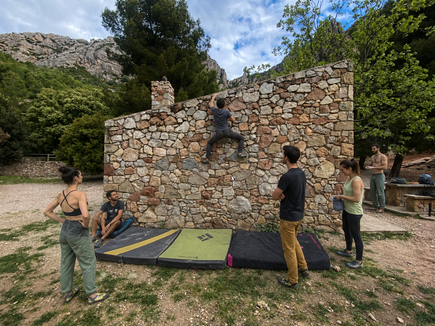 Nou sector d'escalada La Salut